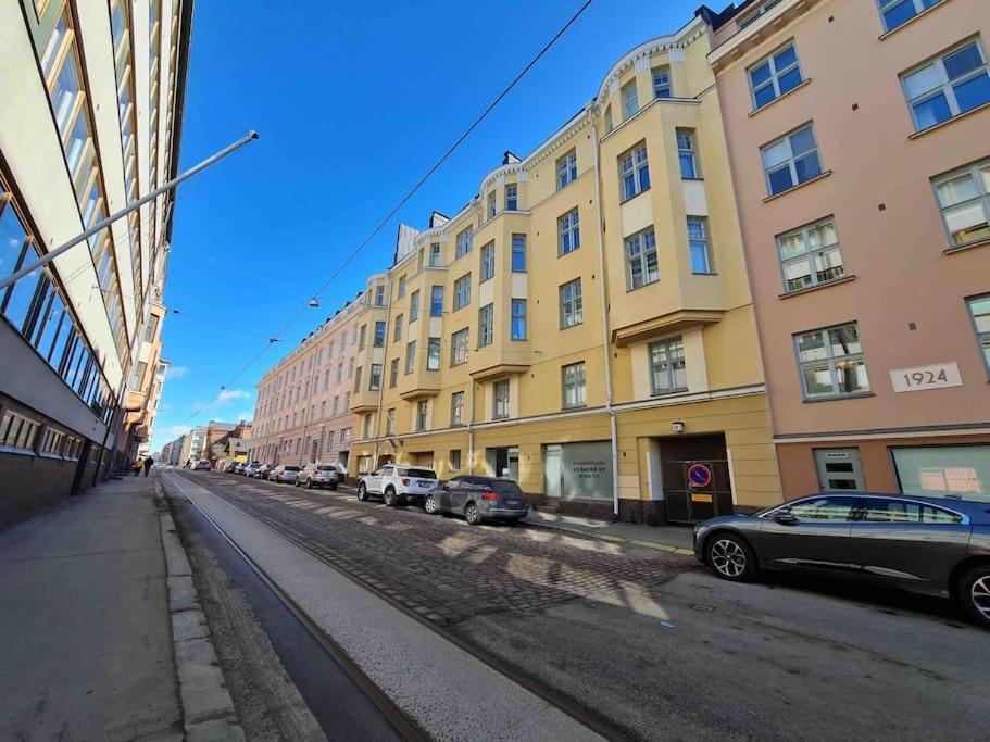Stylish Studio In Downtown Гельсінкі Екстер'єр фото
